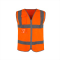 High visibility reflective adjustable security custom safety vest